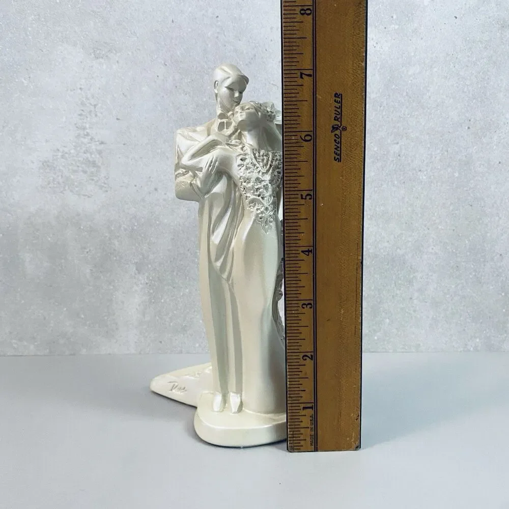 1990's Daniel Austin Pearlized 'Our Day' Wedding Figurine Statue